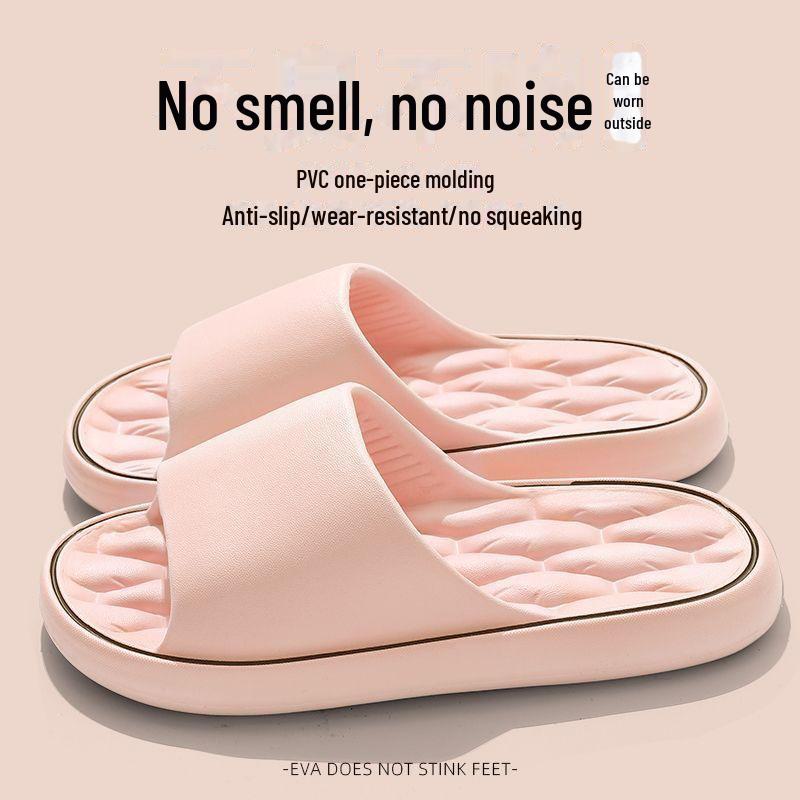 Papuci de casă pentru bărbați, stil coreean, cu talpă groasă: Papuci de casă la modă, versatili, confortabili, antiderapanți, casual, pentru vară.