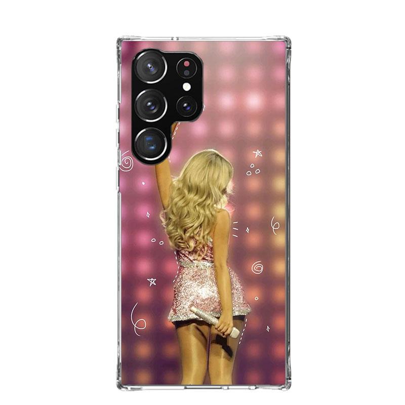 

CR66 S-Sabrina C-Carpenter Phone Case For Samsung Galaxy S26 S25 Edge S24 S23 FE S22 Ultra S21 Plus S20 + Fundas Cover Coque Gal Samsung S22 Ultra
