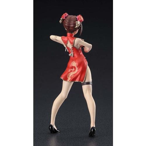 Hasegawa 1/12 Egg Girls Collection No.07 Haku Linfa (Chinese Dress) Unpainted Resin Kit SP450