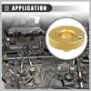Universal 3/8 Oil Fuel Line Disconnect Tool, Transmissions Radiators Oil Cooler Lines Disconnect Tool, 3/8 Inch, Aluminium, 22930, Gold Tone