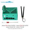 NVIDIA Jetson Nano/NX/TX2 Aluminum Case for Orin - Durable Metal Chassis with Heat Dissipation