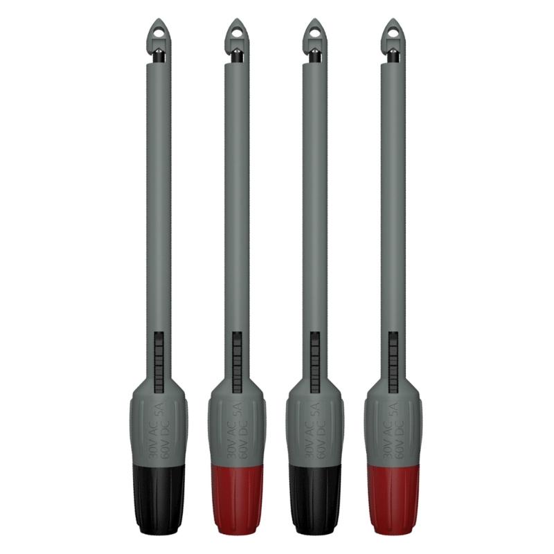 4Piece Wire Piercing Probe Insulation Puncture Clip Puncture Tool Puncture Probes for TP81 Multimeter Voltages Tests