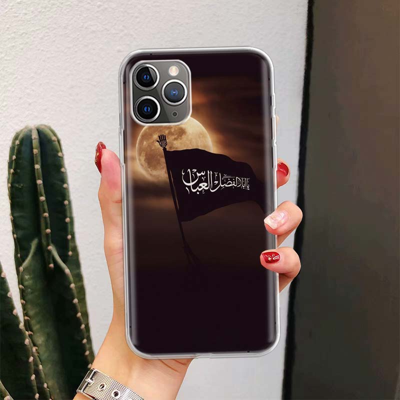 Islam Shia Imam Ali Hussain For iPhone 17 Air 16 15 14 Plus 13 Mini 12 11 Pro Max Phone Case 16E 7 Print 8 SE Fundas Cover Soft