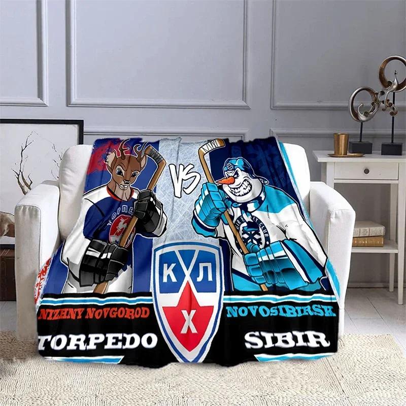 

Хоккей на льду Спорт Печатный плед для отдыха Диван-кровать Офис Кондиционер Мягкий Отдых Путешествия Настраиваемый плед 30x40in