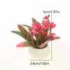 1/12 Dollhouse Simulation Potted Plants Model Dollhouse Home Decoration Micro Landscape Plants Ornaments Dolls House Accessories