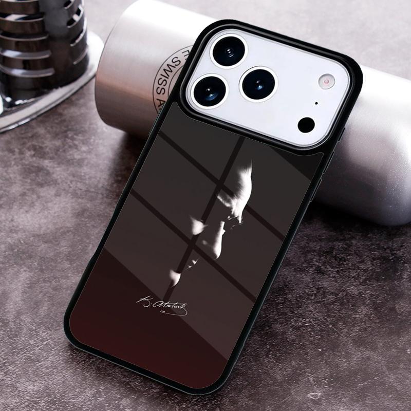 Kemal Signature Phone Case for iPhone 17 16 15 Pro Max Air 14 13 12 11 Plus Shockproof Cover