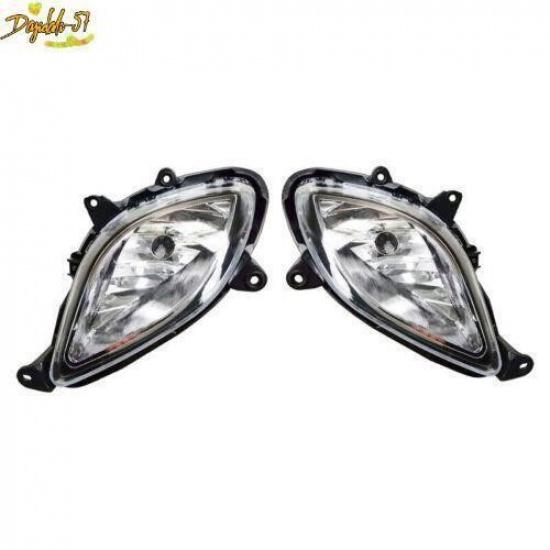 Pair Front Fog Lights Driving Lights Lamp Fit For Kia Picanto 2010 New Morning