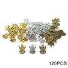 120 Pieces Angel Charms Pendants Copper for Designer Jewelry Making