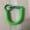 Dehnbarer Spiral-Schlüsselanhänger, Einziehbarer Schlüsselanhänger mit Spiralfeder Zinklegierung Schlüsselhalter Farben Schlüsselanhänger für Rucksack