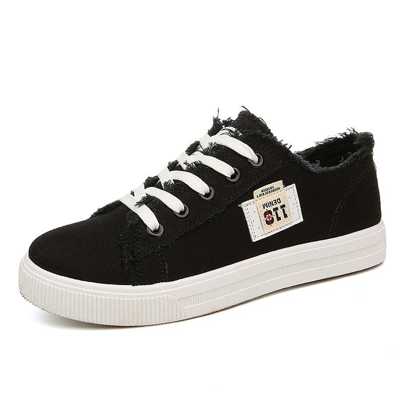 Buy Women Casual Lace Up Canvas Shoes Fashion Breathable Canvas