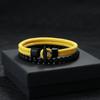 2Pcs/Set Natural 6mm Onyx Stone Men Bracelet Simple Milan Rope Beads Fashion Braclet Set Men Women Couple Brass Jewelry