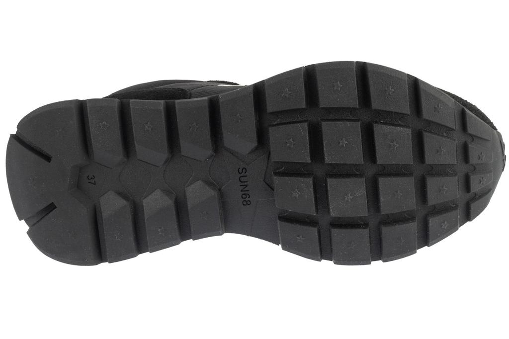 SUN68 Ally Solid, Womens black Sneakers