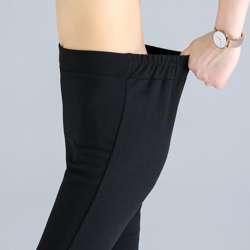 Women's Summer Mesh Patchwork High-Waist Flared Cropped Pants