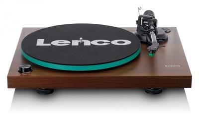 LENCO LBT-225WA - Hi-Fi Turntable, Glass Platter, Carbon Fiber Tonearm, Lenco