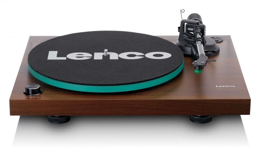 

Lenco LBT-225WA - Hi-Fi turntable, glass platter, carbon fiber arm, Lenco коричневий