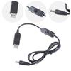 USB 5V to DC12V Adapter Converter Cable USB to DC5.5x2.1mm for Routers Small Fan WIFI Charging Bank Connector