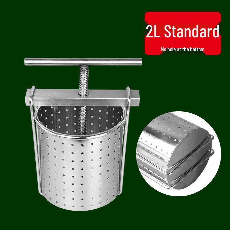 304 Stainless Steel Juicer and Vegetable Pulp Separator - Dumpling Maker, Soy Milk Drainer & Dehydrator