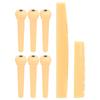 Acoustic Guitar Pins Pegs Guitar Bone Saddle Nut Guitar Parts Replacement Tool Accessory