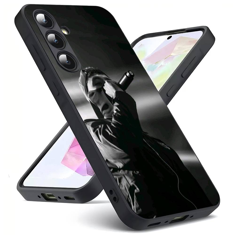 B-BENY J-JR Luxury Black Phone Case For Samsung Galaxy S23 S24 S25 Ultra S22 Plus S21