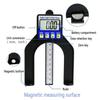 Small New 0-80mm Depth Gauge Digital Display Woodworking Table Saw Height Gauge Height Depth Gauge Digital Display Vernier Calip