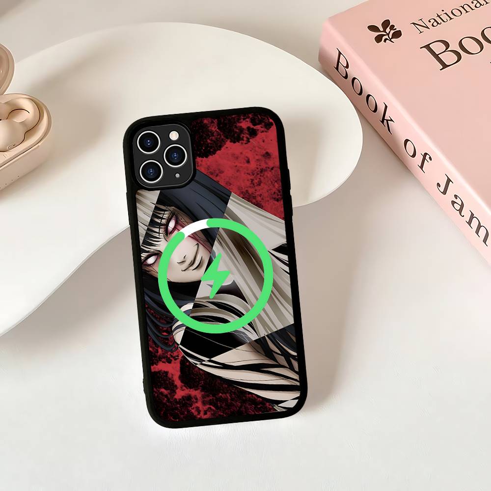 Junji Itos Tomies Phone Case For IPhone 17 16 15 14 13 12 11 Pro Max For Magsafe Wireless Charger Cover