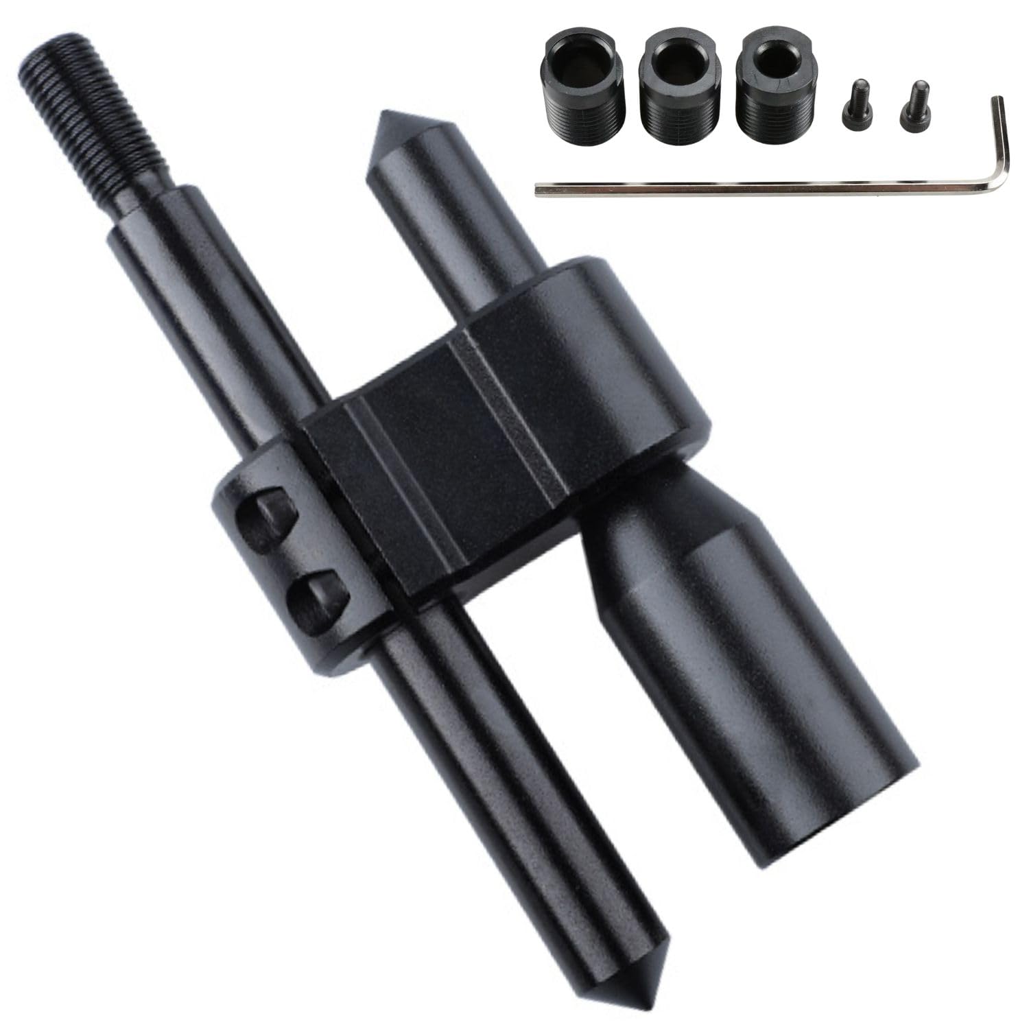 

MSMint Shift Knob Extension Adapter Adjustable Aluminum M12 x 1.25 MT Car Universal Car Truck Black Drift Old Car чёрный