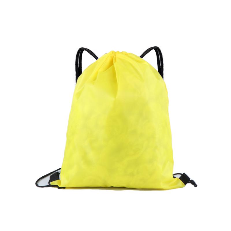 Waterproof Polyester Toy Drawstring Bag - Outdoor Sports Storage Backpack