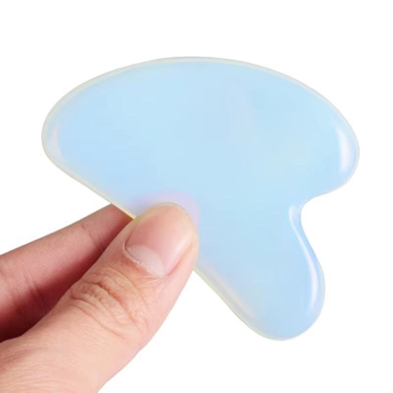 

Opal Jade Massage Roller Gouache Scraper Set Natural Gouache Stone Face Lifting Tool Massager For Facial Gua Sha Anti Wrinkle