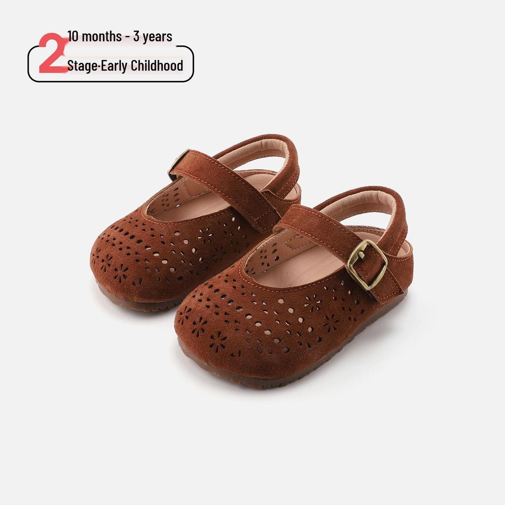 Spring 2026 Girls' Breathable Princess Leather Shoes: Soft-Soled, Stylish, and Comfortable.