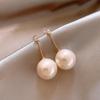 Luxe Pearl Rhinestone Earrings: Trendy Korean-Inspired Studs with Elegant Design