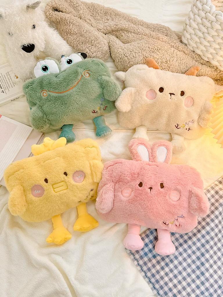 Hot Water Bag Charging Winter Cute Stuffed Hand Warmer Explosion-Proof Genuine Goods Hot-Water Bag Girls Belly Compress Electric Warmer