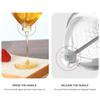 200ml Honey Pot Pourer Dispenser One-handed Handling No Drip Bottle for Maple Syrup Honey Chocolate Syrup