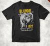Camiseta Retro Unisex Blondie Algodón Puro Todas las Estaciones Casual Holgada Streetwear Camisas harajuku camiseta vintage