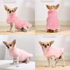 Winter Warm Pet Dog Clothes For Small Big Dogs Cats Reversible Fleece Puppy Jacket Sweater Chihuahua French Bulldog Coat Outfits