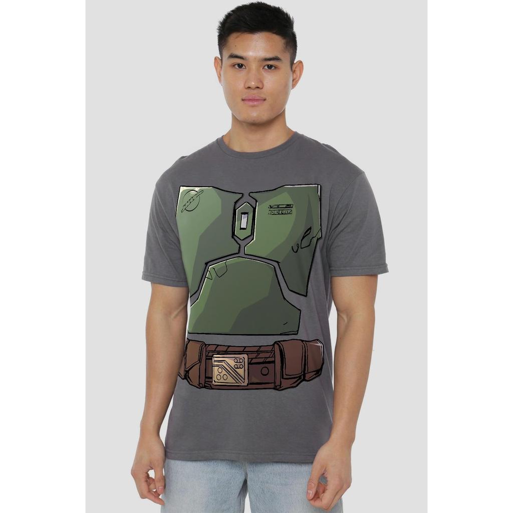 Star Wars Mens Boba Fett Costume T-Shirt