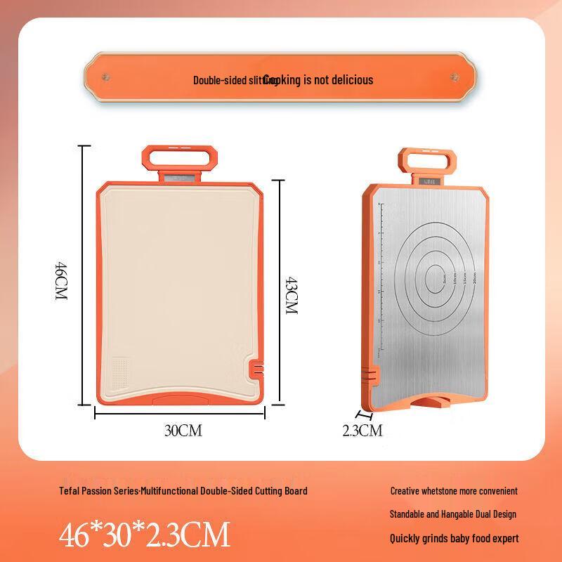 TIBORANG Multi-function Double-sided Chopping Board