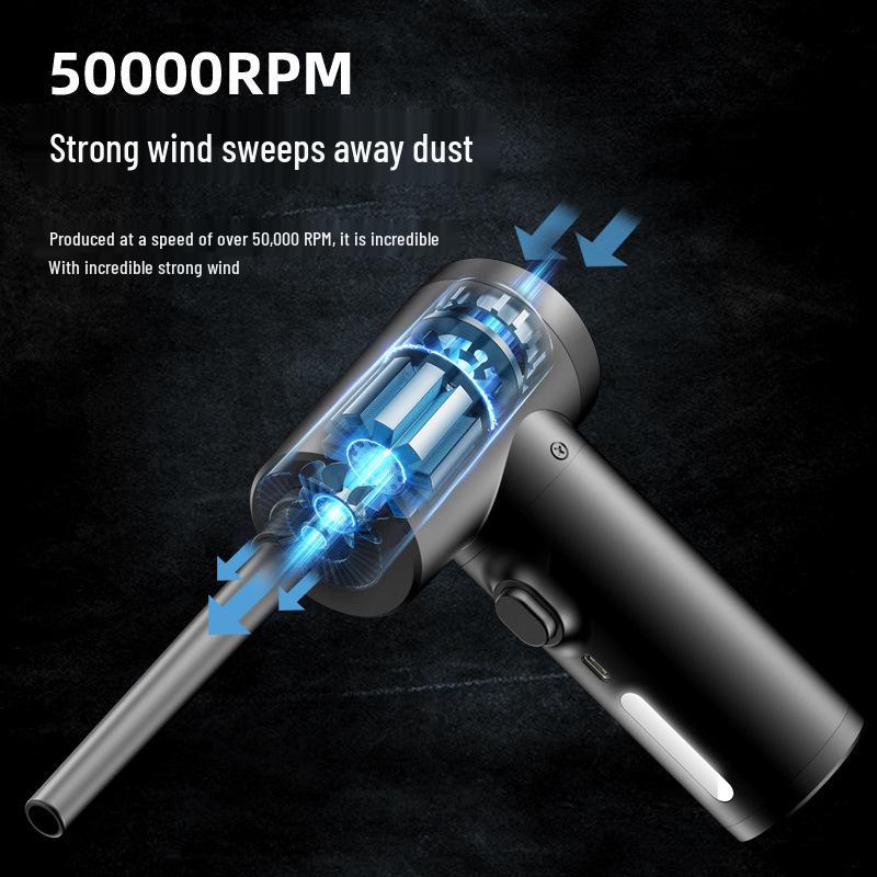 Kabelloser Hochleistungs-Multifunktions-Laubbläser und Staubsauger für Schwimmringe