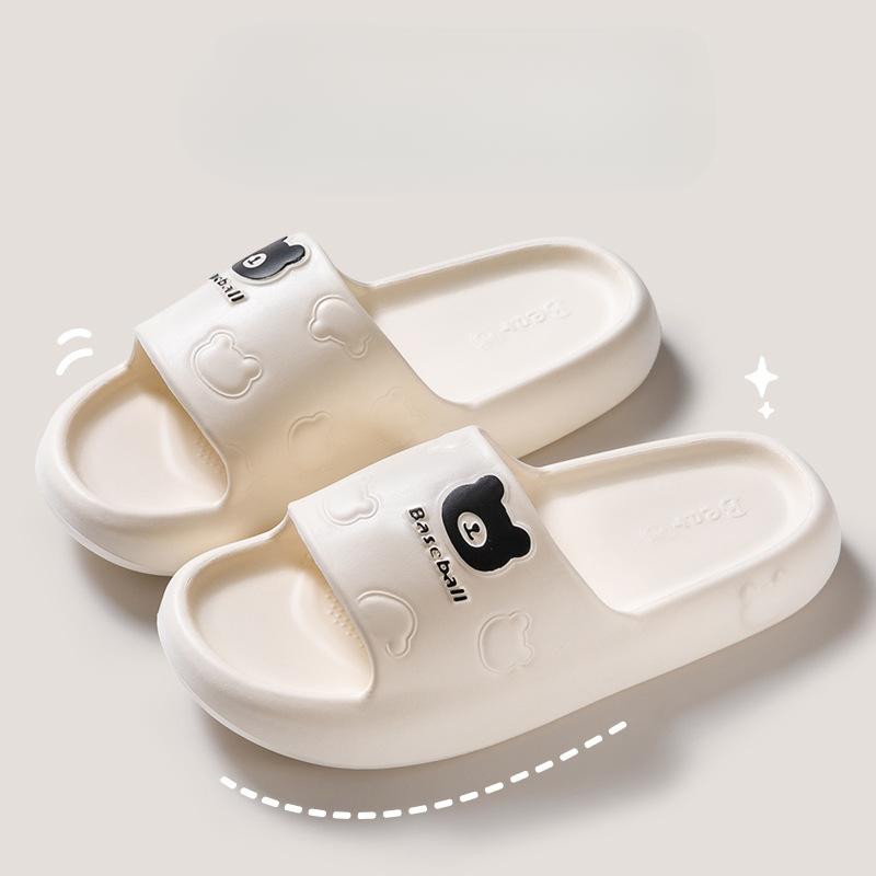 Women's Summer Slippers: Thick-Soled, Non-Slip, Quiet, Deodorant, Versatile for Couples, Perfect for Indoor Use.