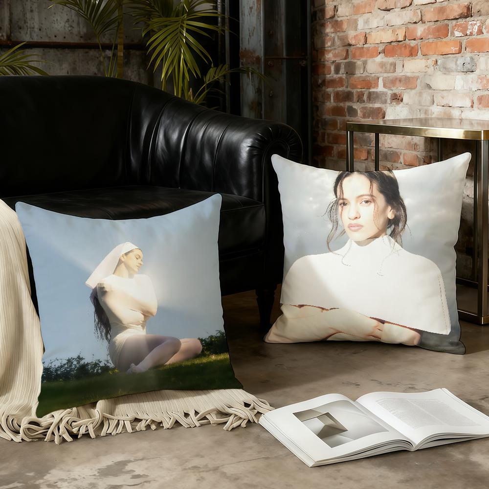 Singer R-Rosalia L-Lux cushion cover Birthday Anniversary Gifts Double Sided Printed Zipper Cushion Cover Soft Skin Bedding