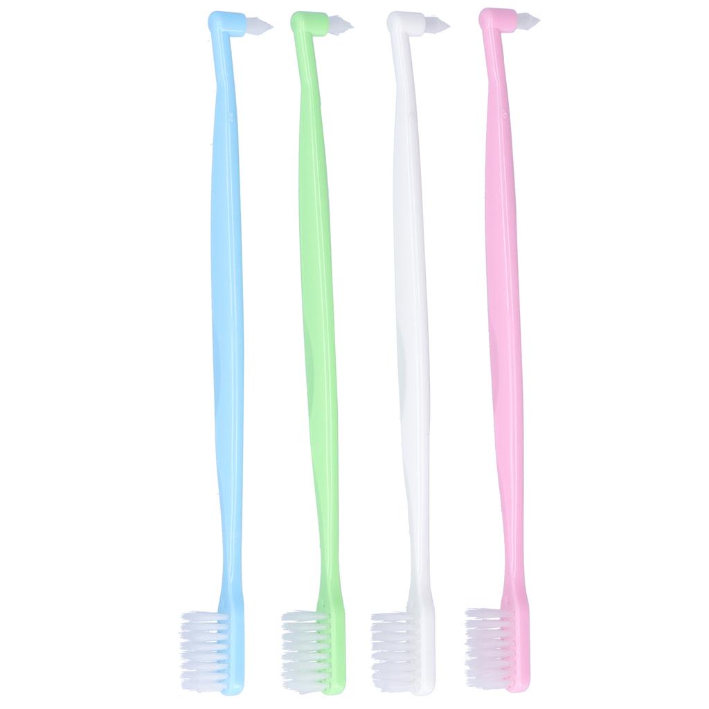 4PCS Orthodontic Toothbrush DoubleEnded Interspace Toothbrush for Braces Teeth Cleaning