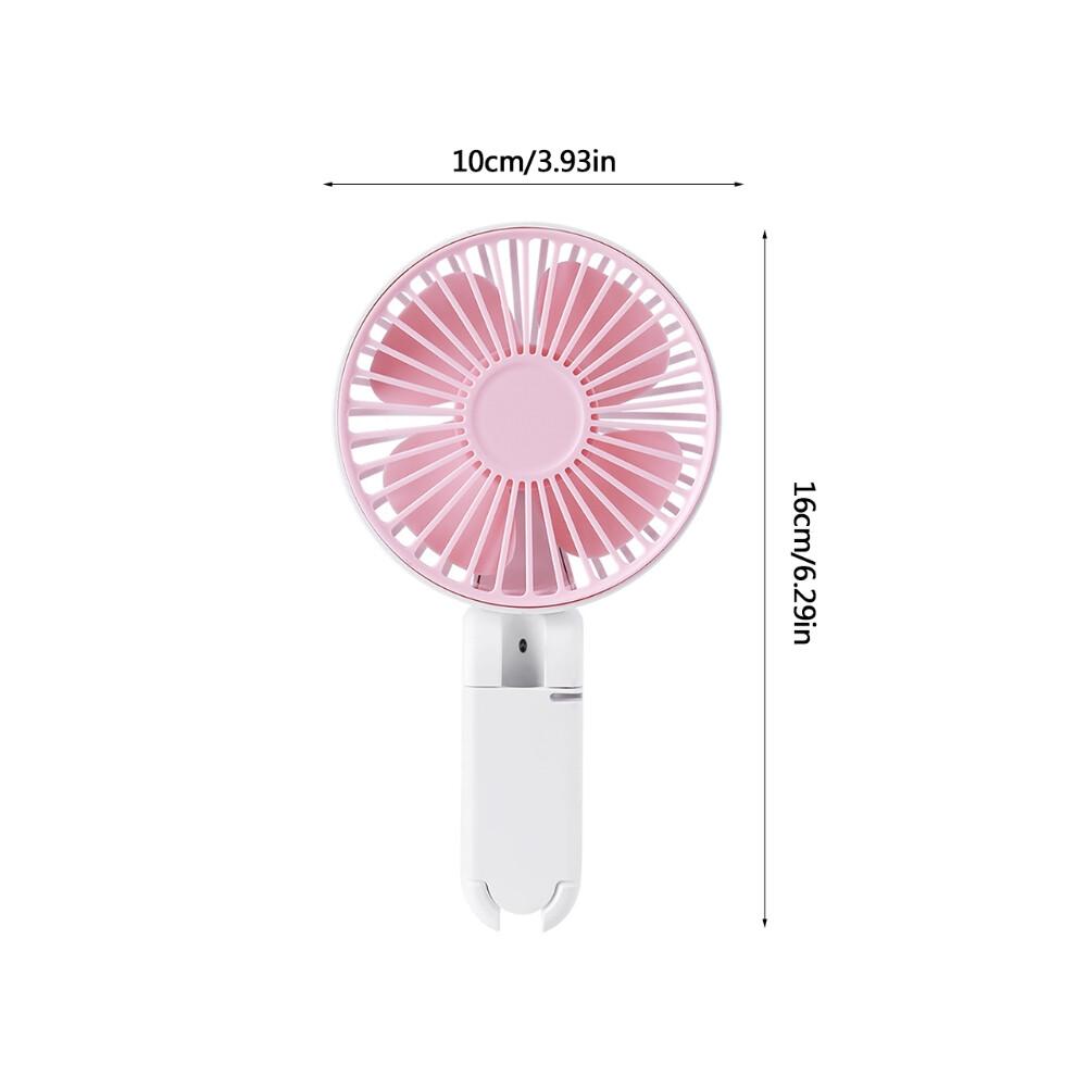 Portable Mini Handheld Fan USB Rechargeable Handheld Clip Fan Personal USB Fan Safe and Low Noise for Travel Outdoor