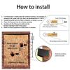 Reusable Metal Typhoon Window Clip Strong Steel Universal Fasteners Quick Fixing for Storms Shutters & Panel