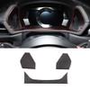 Real Carbon Fiber Console Dashboard Panel Trim Frame For Toyota Supra 19-24