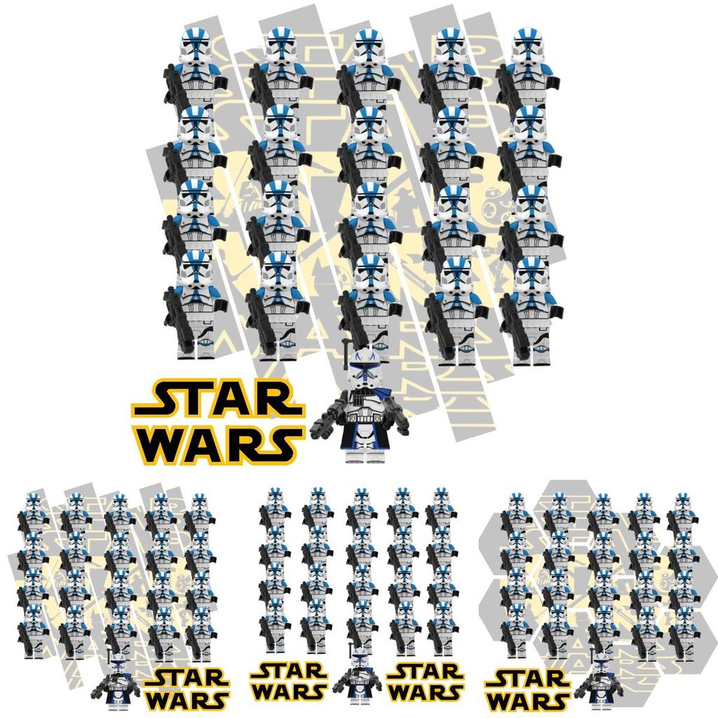 21pcs Building Blocks Toy Robot For Creative Play Compatible With Lego Star Wars Series