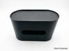 Elegant Leather Tissue Box for Home and Car – Oval Design for Easy Pull-Out