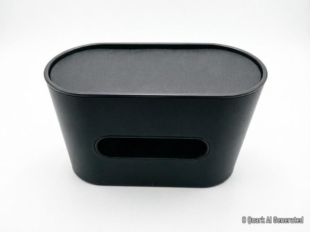 Elegant Leather Tissue Box for Home and Car – Oval Design for Easy Pull-Out