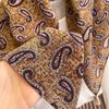 Spring New Age-reducing Pendant Chinese Square Towel Women's Versatile Retro Style Printed Cashew Nut Shawl Neck Decorative Scarf
