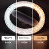 New LED ceiling light crystal E27 bulb 18W 24W pendant light AC220V 110V living room, bedroom, corridor, indoor lighting