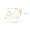 30Pcs Paper Clip Animal Envelope Clips Bookmark Pin Students Mini Novelty File For Business Stationery Supplies