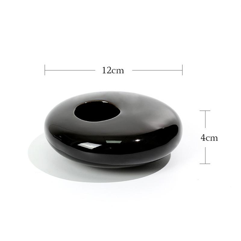 

Керамическая ваза в японском стиле икебана кэндзан дзен чайная церемония чайный столик ваза для цветочной композиции флористическое искусство фиксированный инструмент для аранжировки